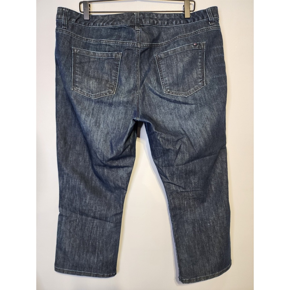 Tommy Hilfiger Modern Womens Size‎ 18 Bootcut Blue Jeans High Rise